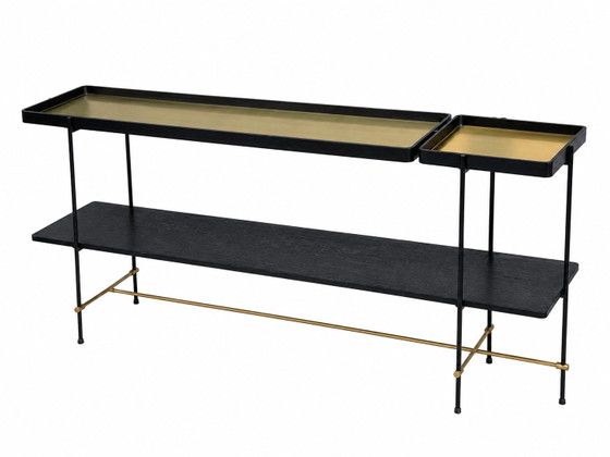 Versmissen Highline Console Table 180, Reference HIGHCON180. – Metal, Wood (photo 3 of 12)