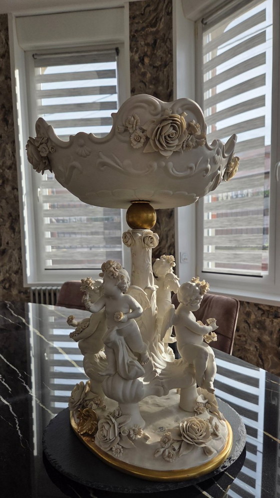 Image 1 of Cesare Villari - Scultura - Porcellana biscotto - XX secolo (Rif 3773)