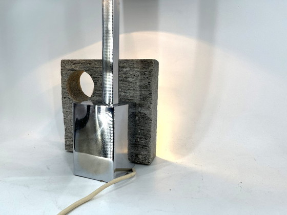 Image 1 of Post modern Stone table lamp, 1970s