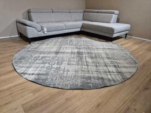 50% Korting! Nieuw - 200cm Montel Vloerkleed Michelangelo - Grijs