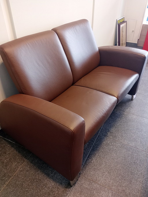 Fauteuil inclinable deux places en cuir Stressless
