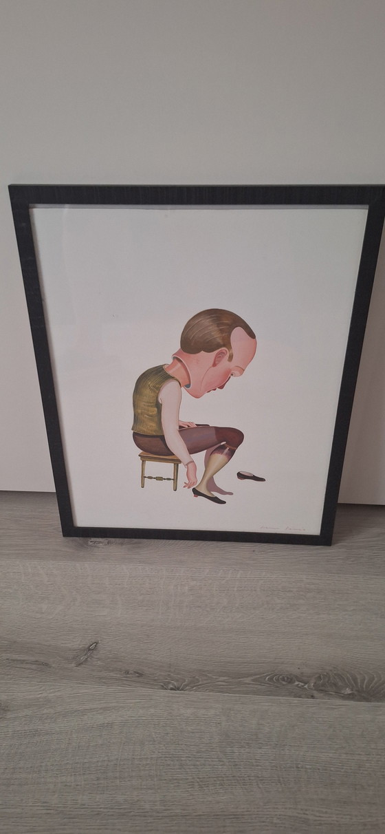 Image 1 of IKEA 2010 STAMPA LIMITATA JENS FÄNGE MANNEQUIN OLUNDA