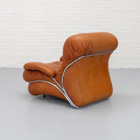 Image 1 of Italiaanse Lounge Fauteuil Corolla I.P.E. '70s