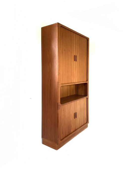 Vintage XL Teak Highboard, Dyrlund '80 – high boards, Wood (photo 2 of 15)