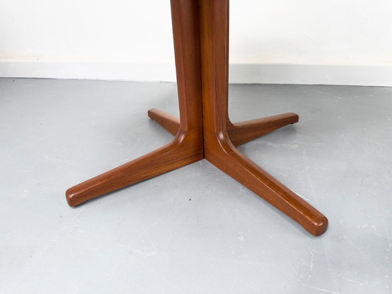 Vintage Teak Round Table – glostrup, Dining tables, Wood (photo 17 of 19)
