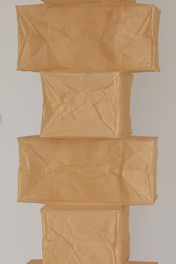 Image 1 of Lampe / suspencion sculpturale Akari 30P par Isamu Noguchi, 1ere édition, circa 1971