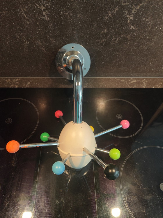 Image 1 of Appendiabiti vintage Sputnik, set di palline colorate