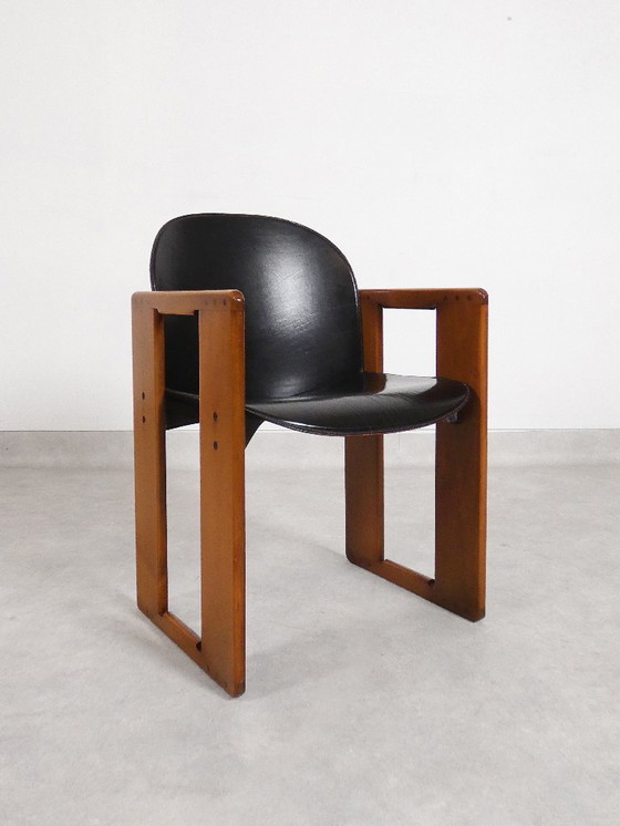 Image 1 of 4 sedie da pranzo - 'Dialogo' - Afra & Tobia Scarpa