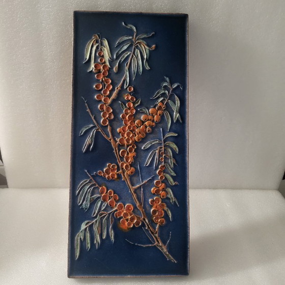 Image 1 of Majolika wandframe Karlsruhe 1960