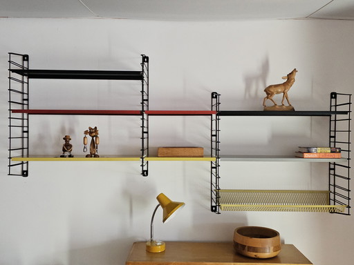 Vintage Tomado Holland wandrek boekenrek rek