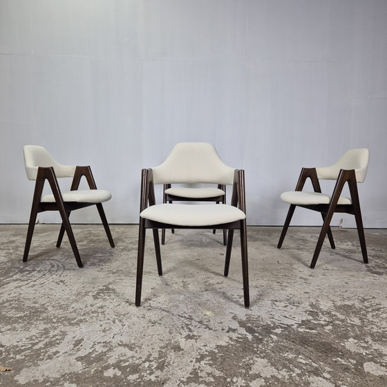 Image 1 of Sedia da pranzo vintage danese "Compass Chair" di Kai Kristiansen