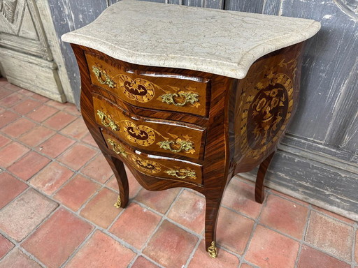 Louis XV marquetry chiffonier