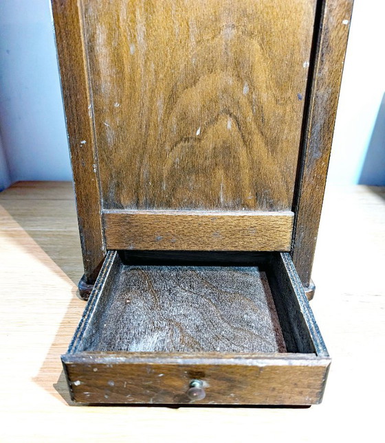 Rustic Bread Cabinet – Storage cabinet, Textile, Wood (photo 7 of 10)
