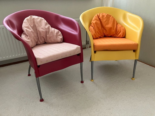 2 Design stoelen by H J Frydendal, uniek.