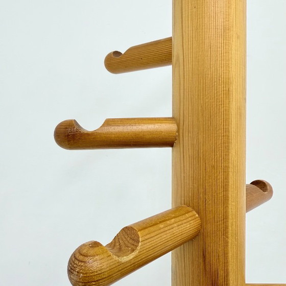 Houten kapstok, Kapstokken, Bruin, Scandinavian (foto 9 van 9)