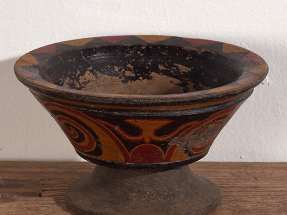 Bol cérémoniel de style primitif (c.1900) #31 (photo 2 of 18)