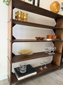 Open bookcase 1960s vintage