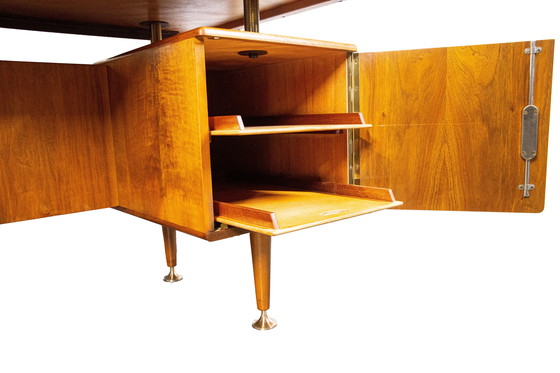 Image 1 of Niederländischer Design-Schreibtisch Midcentury Bureau A.A. Patijn für Zijlstra Joure