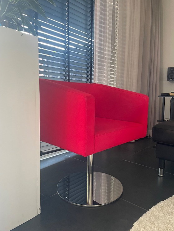 Image 1 of Chaise design - rouge