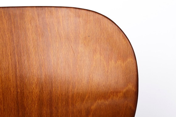 Image 1 of Vintage Pagholz Swivel Chair 1960s, Industrial School Chair by Neuwieder Schulmöbel, Mid Century Desk Chair