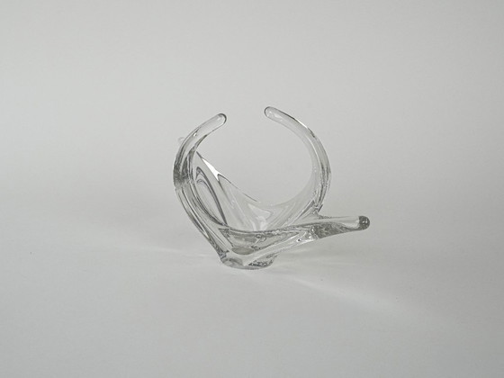 Image 1 of Glass platter, Space Age, 1960s, made in Italy