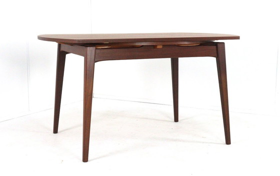 Image 1 of Louis van Teeffelen for Wébé round dining table 'Breda' vintage