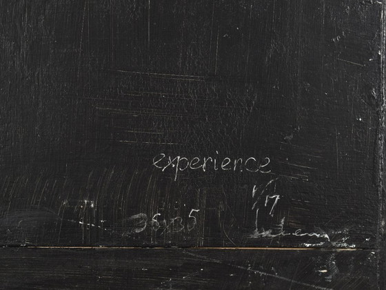 Image 1 of Helen Nieuwendijk (1946) - Esperienza - 2017 - Tecnica mista su pannello - 36 x 36 cm