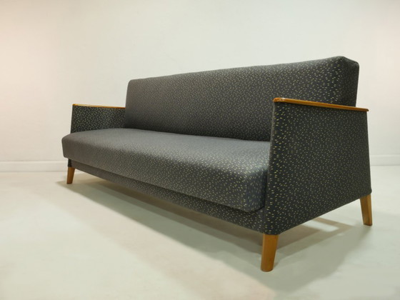 Image 1 of Vintage bank uit de jaren 60, mid-century bank, originele bekleding, Duitsland