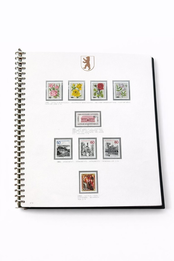 Image 1 of Bolaffi Berlin 1973-1982 Complete Philatelic Album