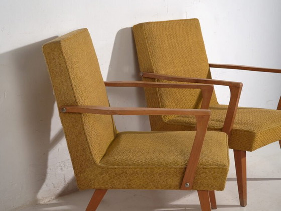 Poltrone vintage (c.1950). Set di 2 pezzi – Wood (photo 24 of 40)