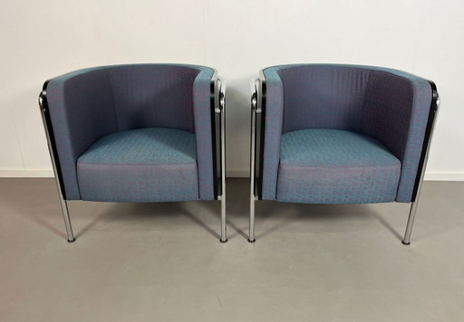 2 x Thonet s3001 Loungesessel Design Christoph Zschoke