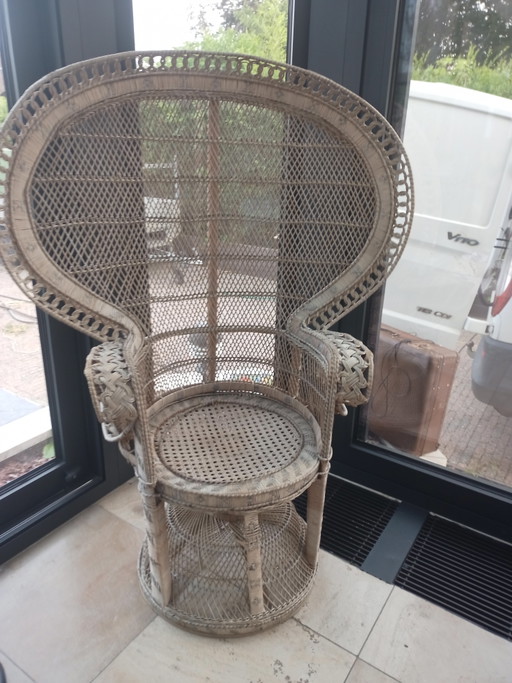 Peacock Chair Pauwenstoel Chaise Emmanuelle – fauteuils, Rattan, Wicker (photo 2 of 7)