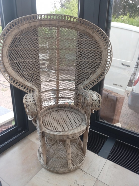 Peacock Chair Pauwenstoel Chaise Emmanuelle – Fauteuils, Rattan, Wicker (photo 2 of 7)