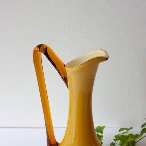 Vintage Portugese mosterdkan uit de jaren 60, gemaakt van opaalglas. – Glazen & Karaffen (photo 11 of 12)