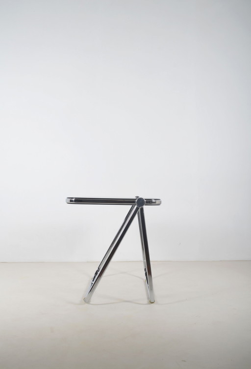 Klapptisch 'Platone' von Giancarlo Piretti für Castelli, 1970er Jahre