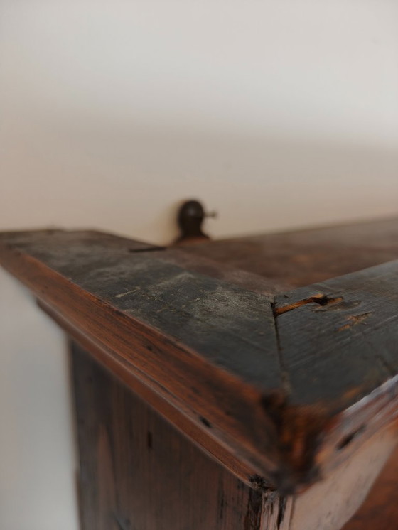 Image 1 of Late Georgian 18th-century Welsh sideboard – solid oak