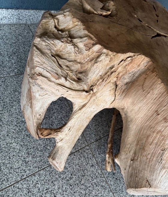 Image 1 of Design teak root unique coffee table