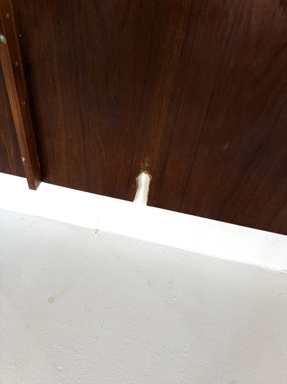 Image 1 of Vintage modulair teakhouten wandsysteem ‘60