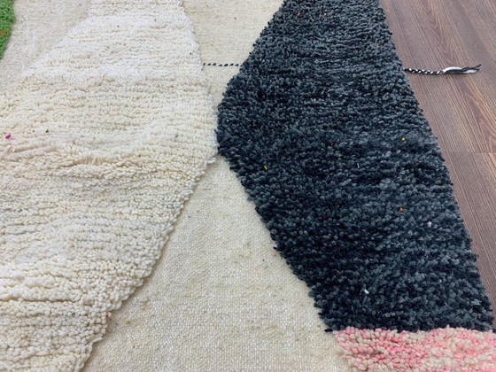 Alfombra marroquí de lana tejida a mano, hecha a medida, tamaño 200/300 cm. – Aime Té, Wool (photo 4 of 9)
