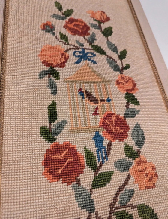 Image 1 of 2x Cadre photo en tapisserie vintage romantique pour influenceurs