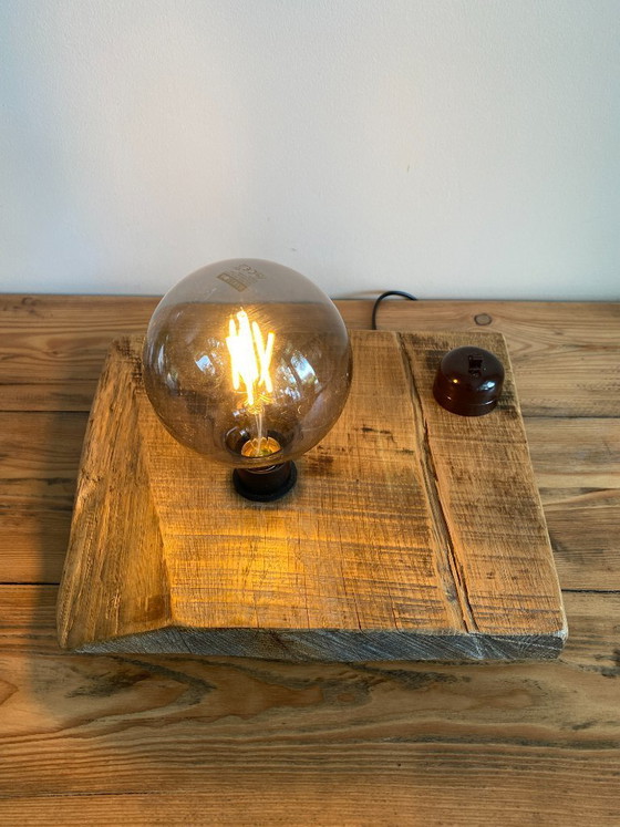 Image 1 of Table lamp, block lamp
