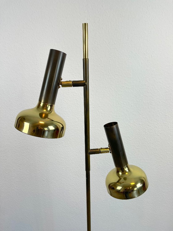 Image 1 of Sölken floor lamp, light, brass, copper, vintage