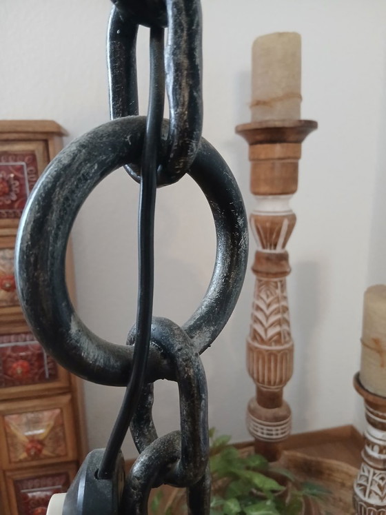 Brutalistische vintage vloerlamp uit de jaren 60/70 – Vloerlampen, Cast Iron (photo 4 of 6)