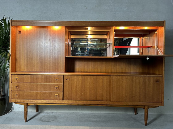 Image 1 of Mid-Century Modern Highboard - Teak