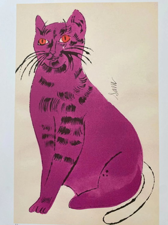 Image 1 of Después de Andy Warhol, Sam, década de 1980, litografía