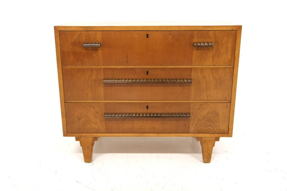 Commode Scandinave en Orme, 1930, Scandinavian (photo 2 sur 6)