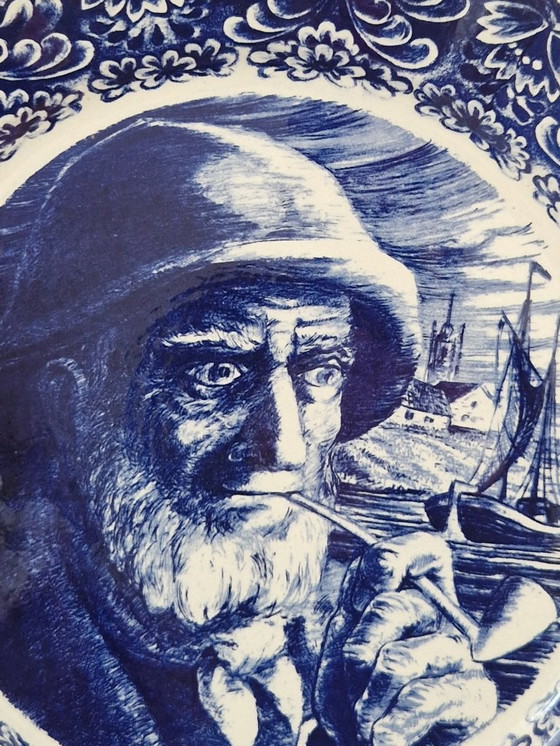 Image 1 of Piastra da muro.Delfts.Boch Freres La Louviere.