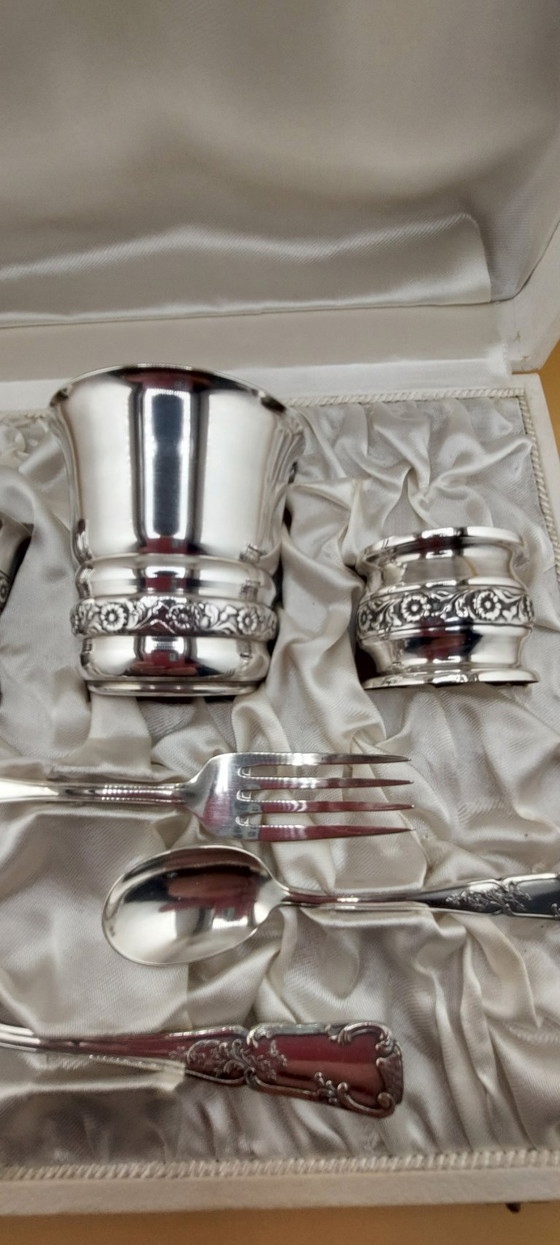 Versilbertes Tafelservice – Govaers, Besteckkassetten, Metal, Silver (photo 7 of 11)