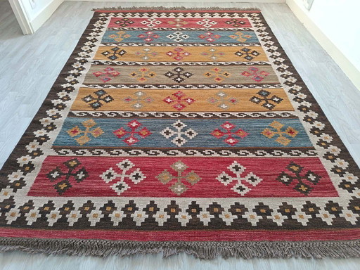 Kilim indo-gashqai fatto a mano