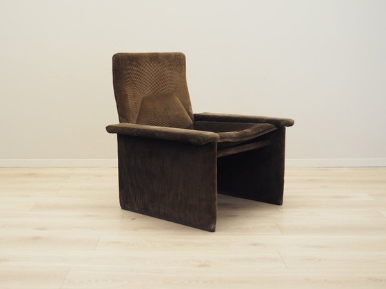 Image 1 of Sessel aus Kord, italienisches Design, 1970er Jahre, Produktion: Italien